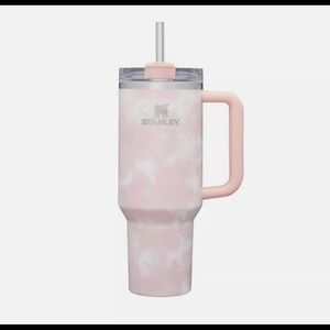 40oz pink and white tie dye tumblr